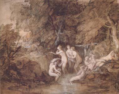 Thomas Gainsborough Diana and Actaeon (mk25)